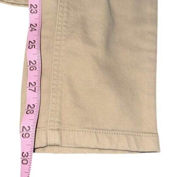Mossimo Supply Co. Khaki Jogger Pants M Elastic Waistband Drawstring Closure - Picture 10 of 10